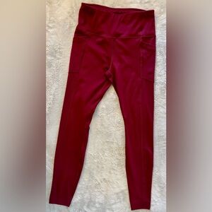 Avia Women's Burgundy Leggings